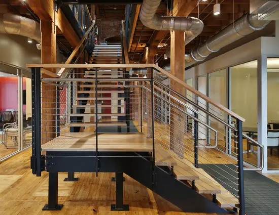 office-staircase-railings